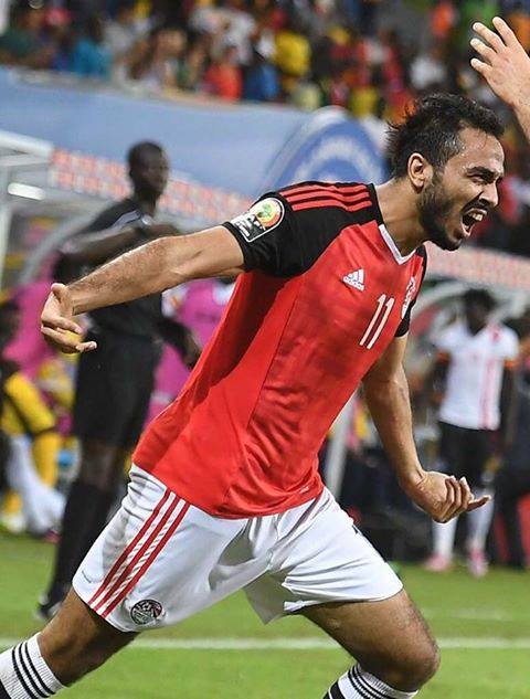 هدف مصر أمام المغرب